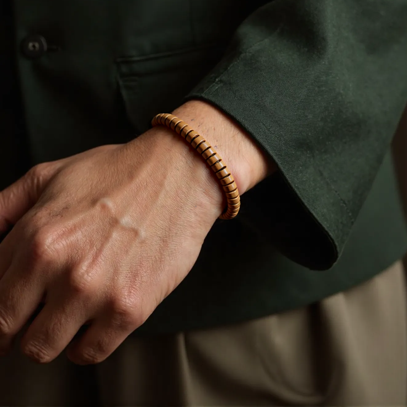 Old Mountain Sandalwood Bracelet I(7mm)