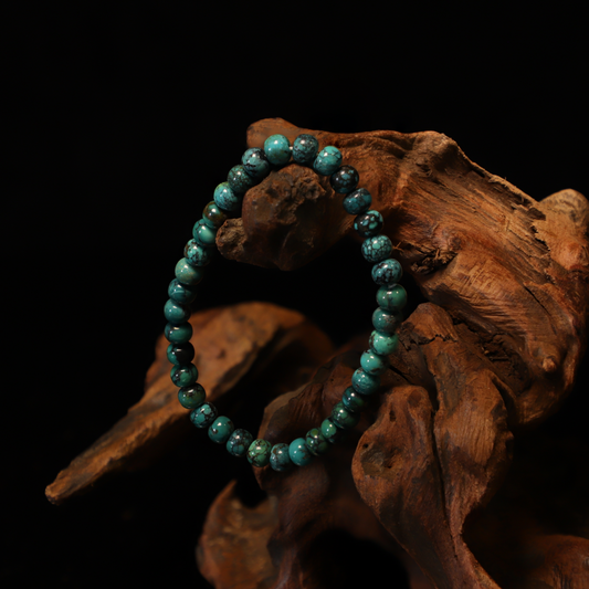 Turquoise Hematite Bracelet V(6mm)