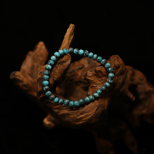 Turquoise Hematite Bracelet VI(6mm)