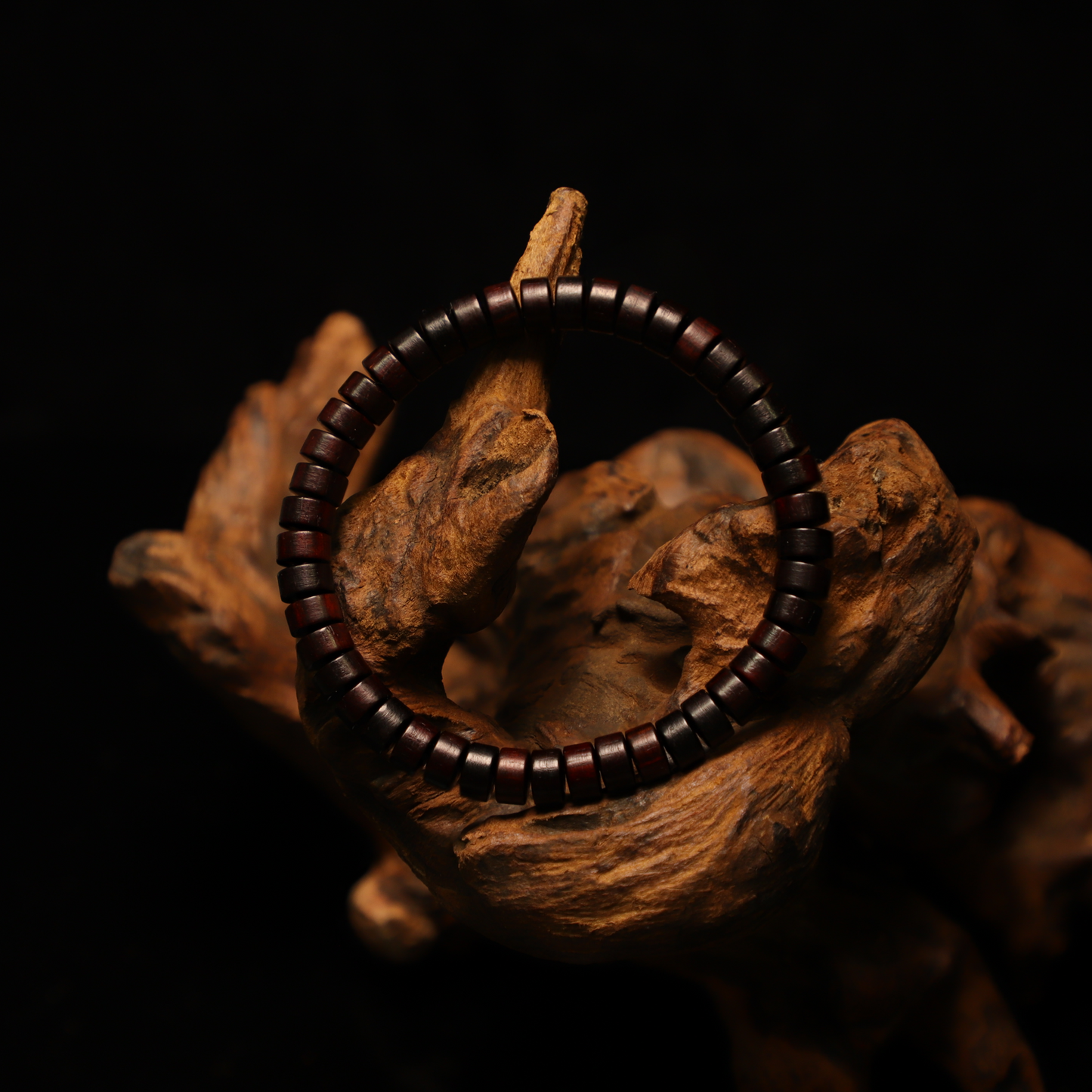 Pterocarpus santalinus spacer bracelet I(7mm)