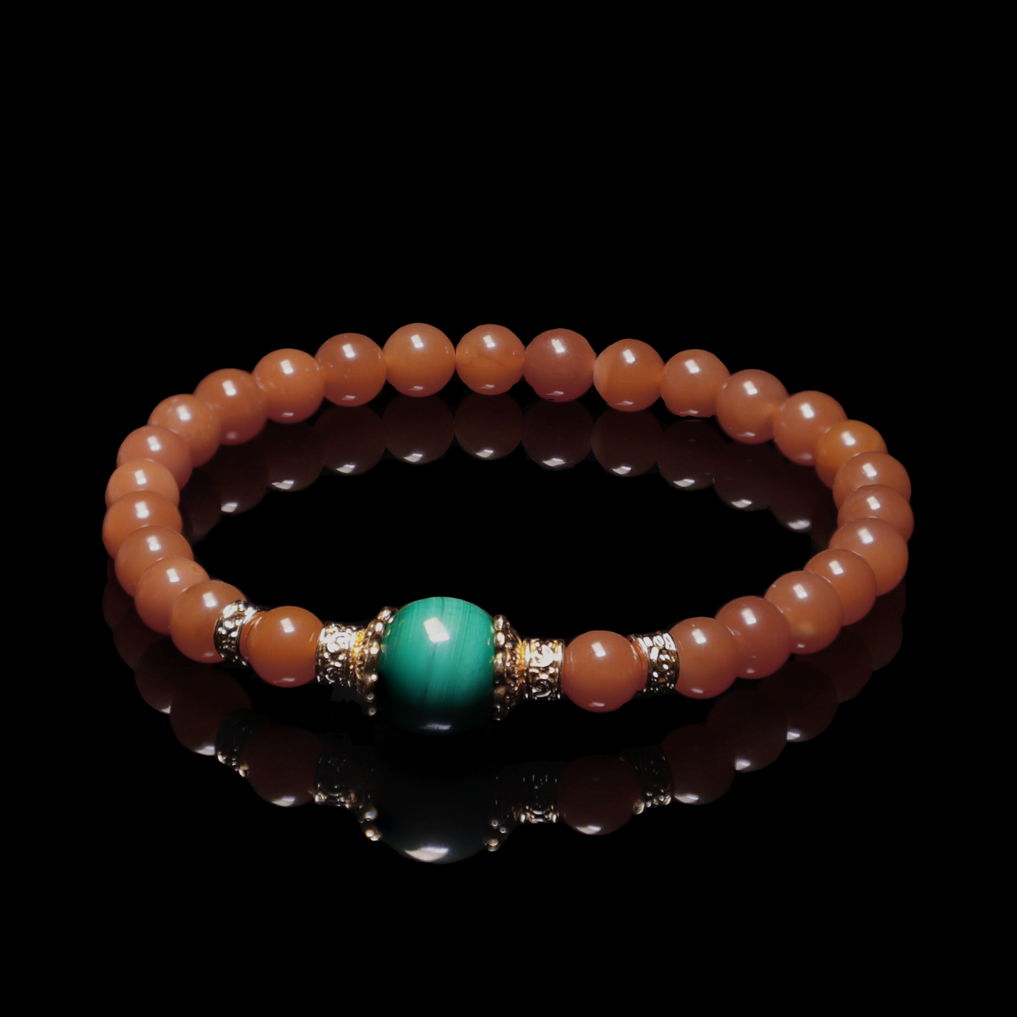 Quartz jade bracelet I(6mm)