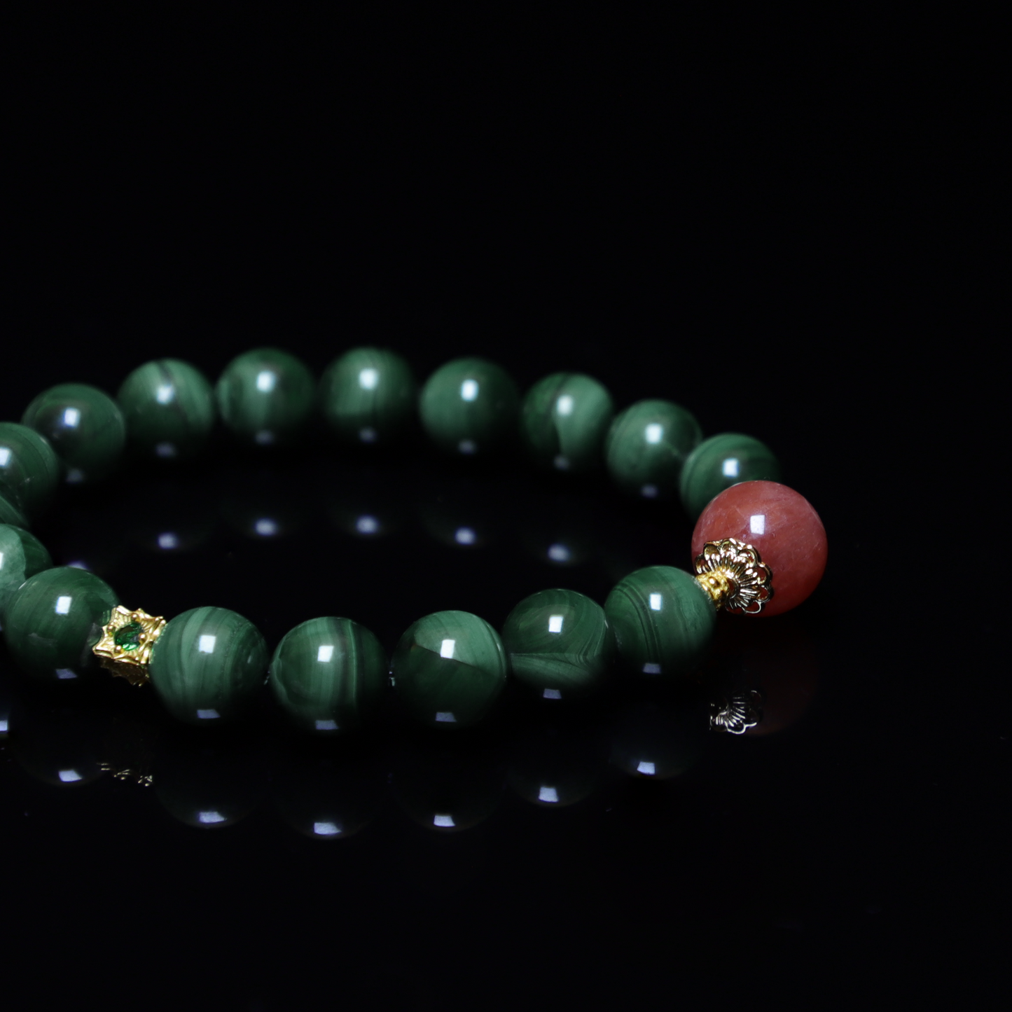 Malachite bracelet II(10mm)