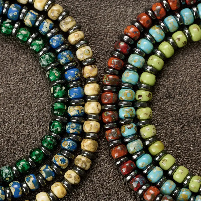 Natural Miyuki Seed Bead Bracelet – 4mm