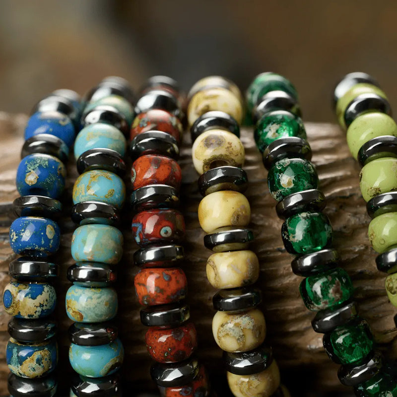 Natural Miyuki Seed Bead Bracelet – 4mm