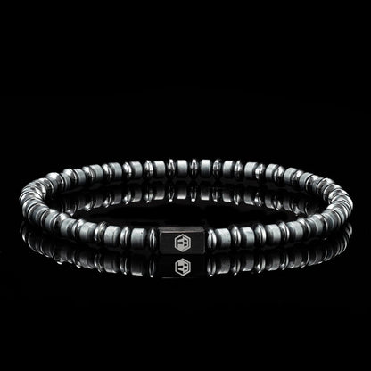 Black Night Miyuki Seed Beads Bracelet I — 4mm