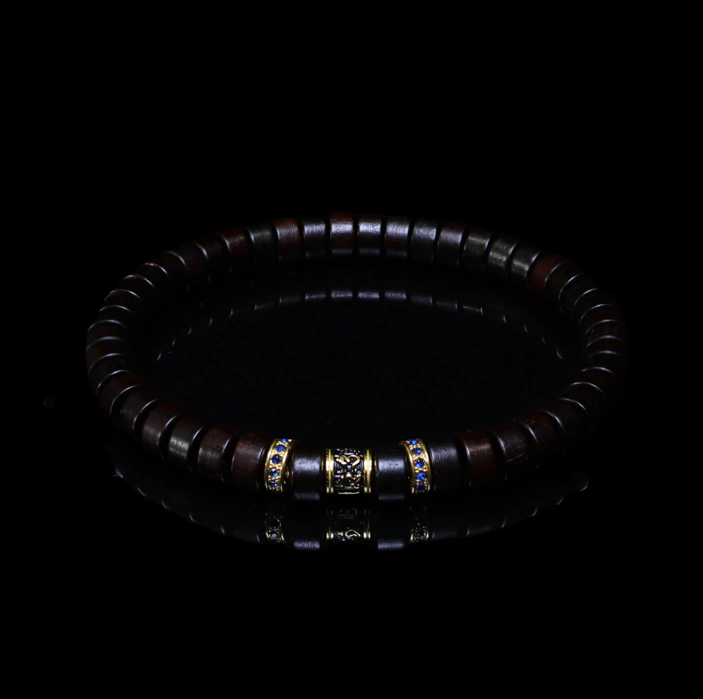 Pterocarpus santalinus spacer bracelet II(7mm)
