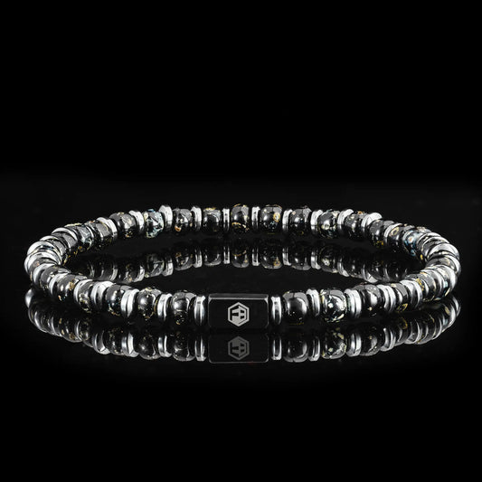 Black Night Miyuki Seed Beads Bracelet — 4mm