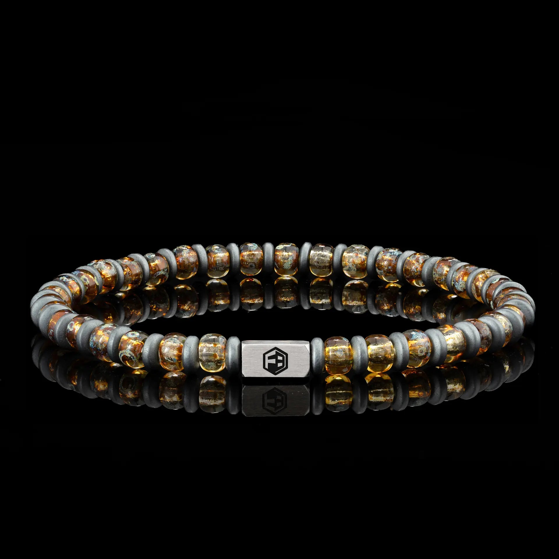 Liquid Sunshine Miyuki Seed Beads Bracelet — 4mm