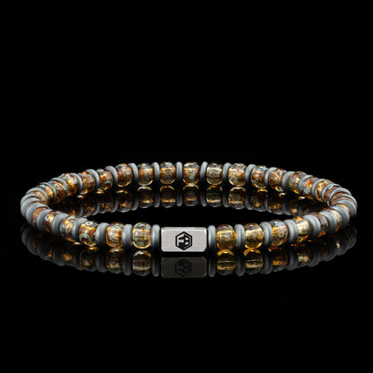 Liquid Sunshine Miyuki Seed Beads Bracelet — 4mm