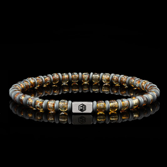 Liquid Sunshine Miyuki Seed Beads Bracelet — 4mm