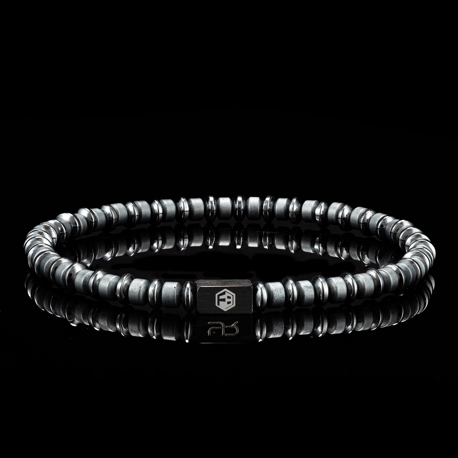 Black Night Miyuki Seed Beads Bracelet I — 4mm