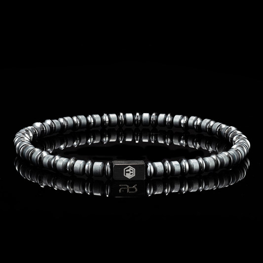 Black Night Miyuki Seed Beads Bracelet I — 4mm