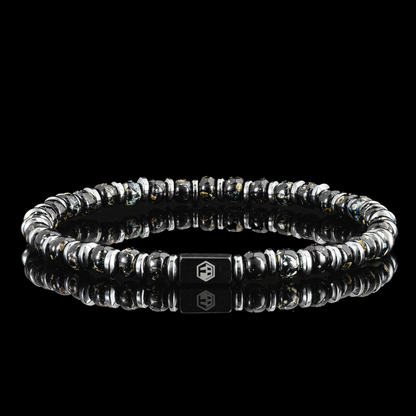 Black Night Miyuki Seed Beads Bracelet — 4mm