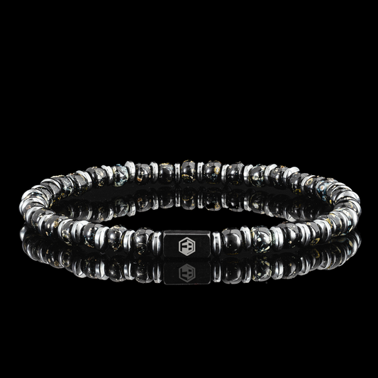 Black Night Miyuki Seed Beads Bracelet — 4mm