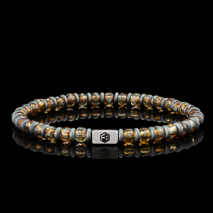 Liquid Sunshine Miyuki Seed Beads Bracelet — 4mm