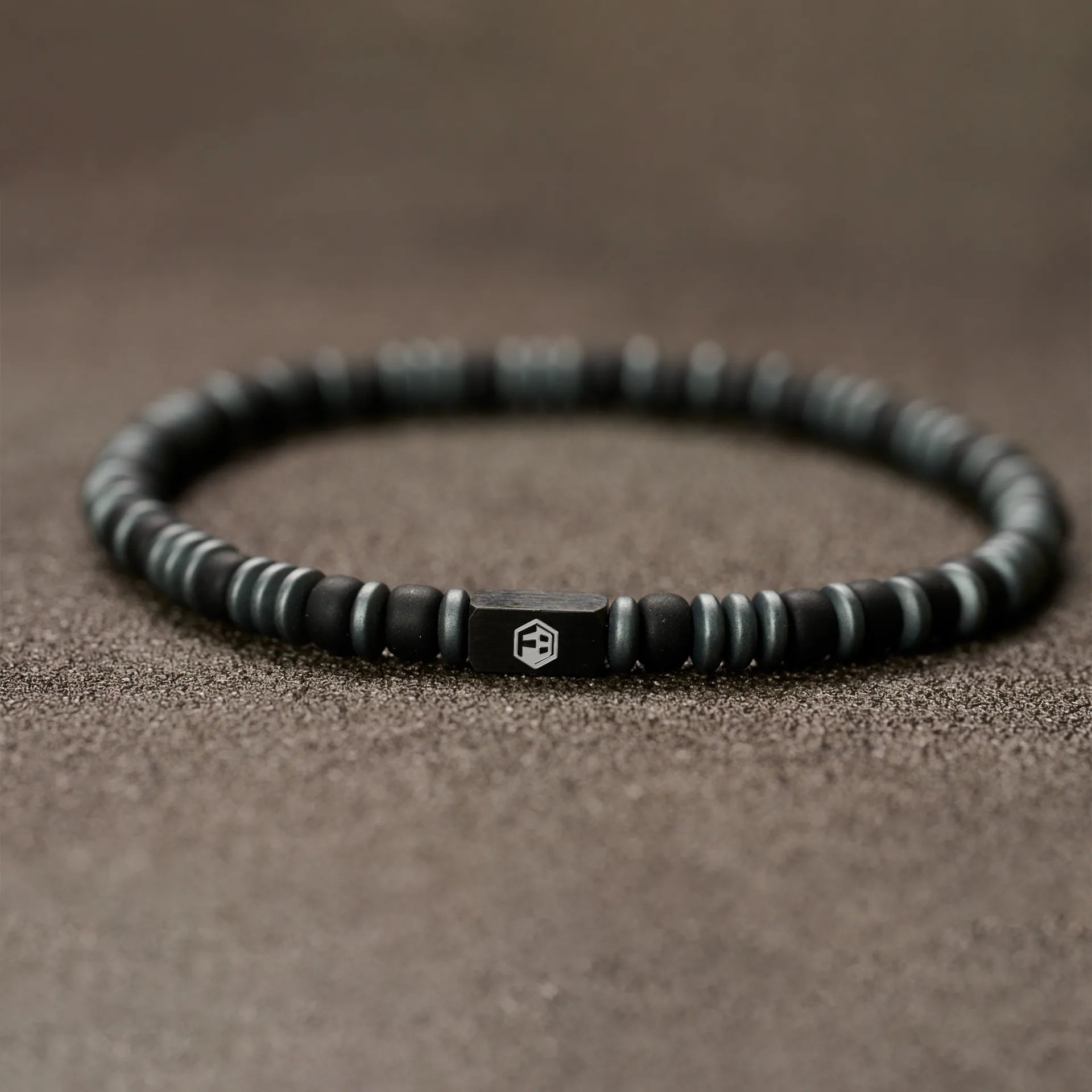 Black Night Miyuki Seed Beads Bracelet I — 4mm