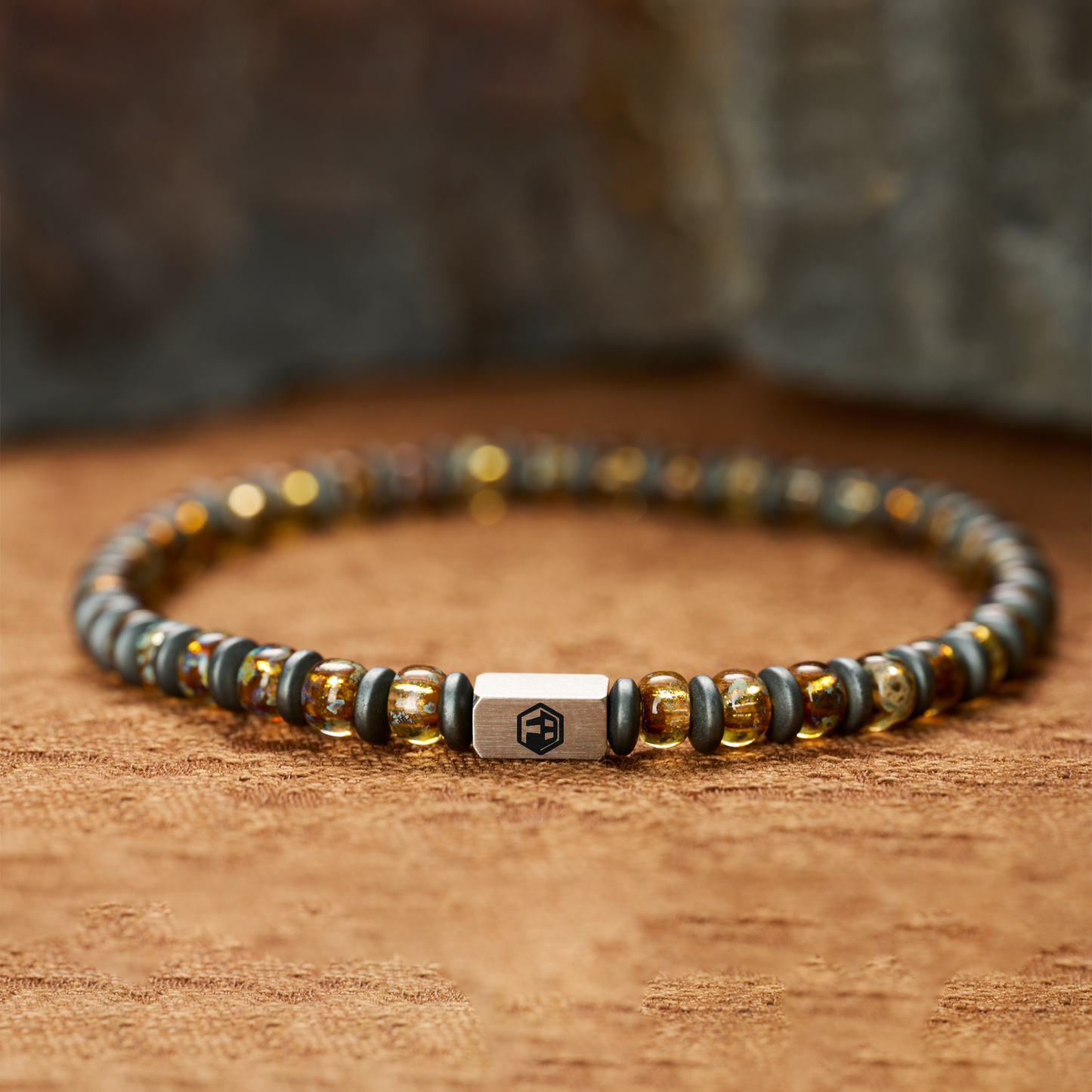 Liquid Sunshine Miyuki Seed Beads Bracelet — 4mm