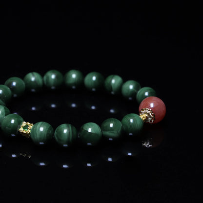 กำไลมาลาไคต์ II (10 มม.)