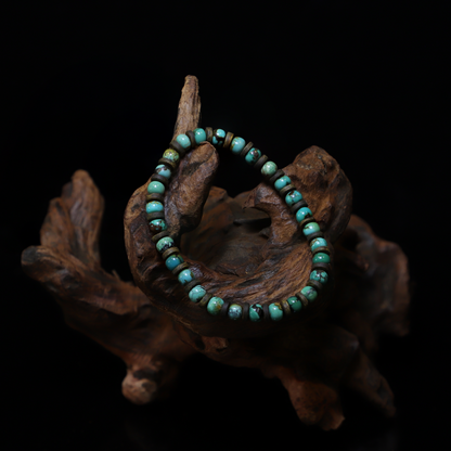 Camel-Turquoise Hematite Bracelet（6mm）
