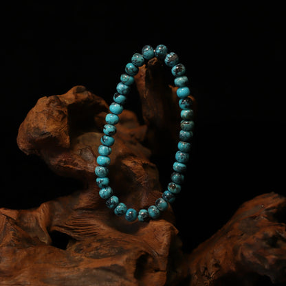 Turquoise Hematite Bracelet VI(6mm)
