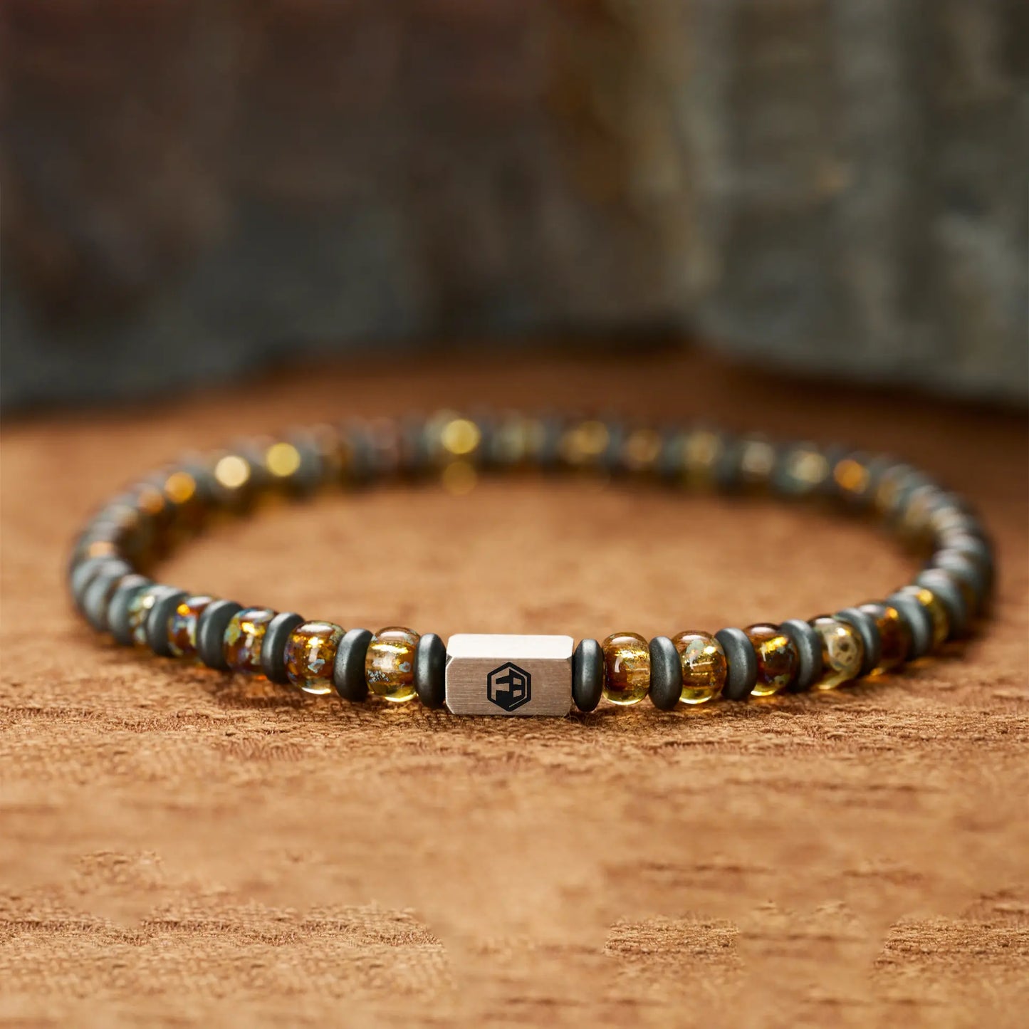 Liquid Sunshine Miyuki Seed Beads Bracelet — 4mm