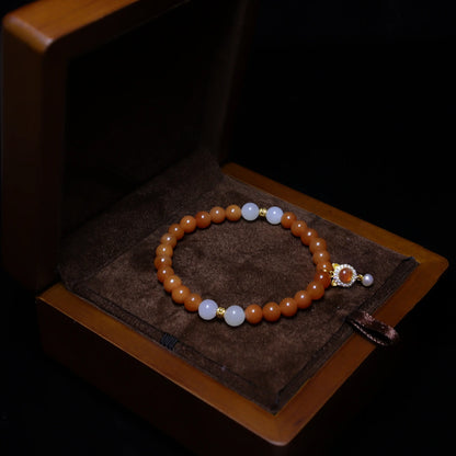 Quartz jade bracelet II（6mm）