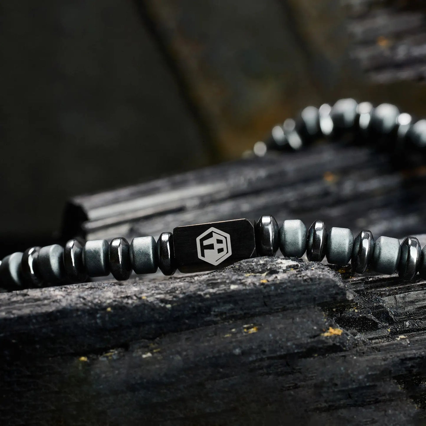 Black Hematite Bracelet — 4mm