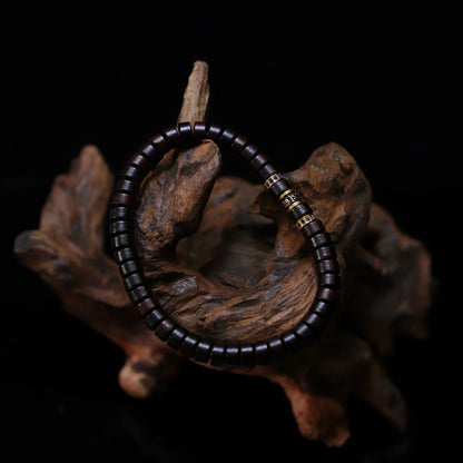 Pterocarpus santalinus spacer bracelet II(7mm)