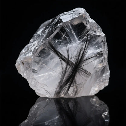 กำไลข้อมือเคลือบอีนาเมลควอตซ์รูทิเลต (7 มม.)