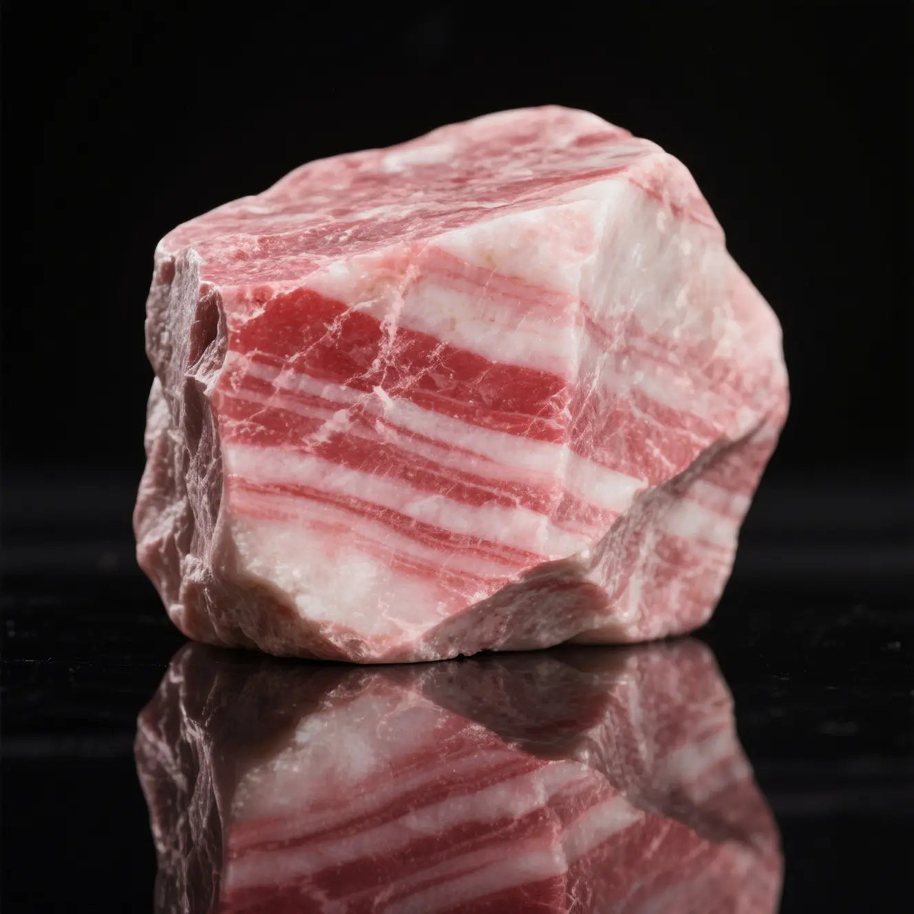 Rhodochrosite jade bracelet（9mm）