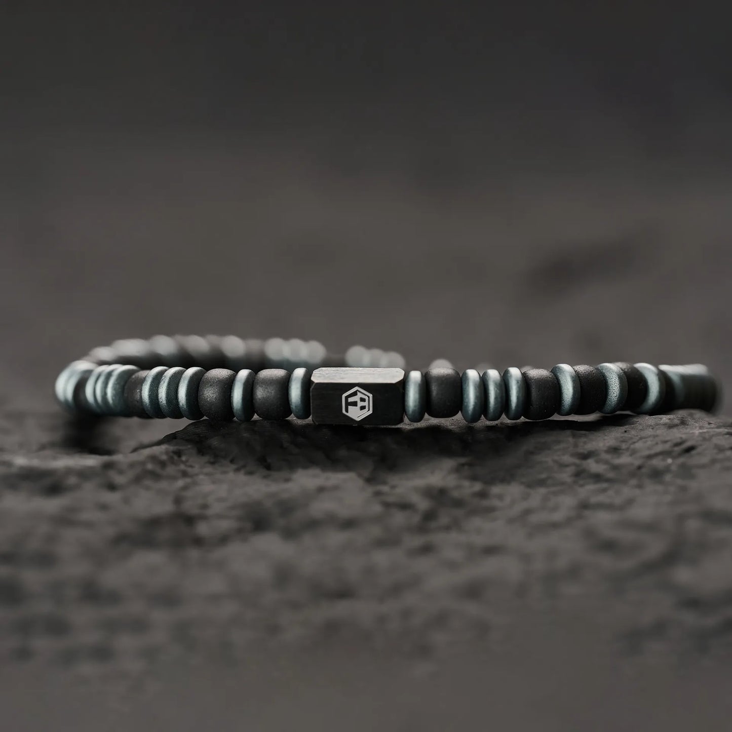 Black Night Miyuki Seed Beads Bracelet I — 4mm