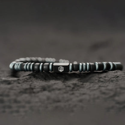 Black Night Miyuki Seed Beads Bracelet I — 4mm