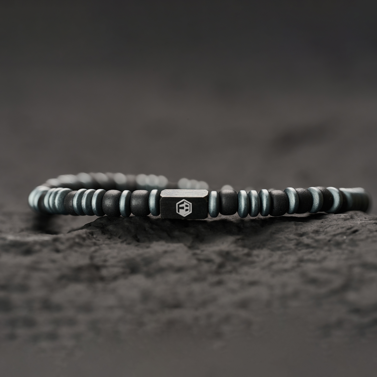 Black Night Miyuki Seed Beads Bracelet I — 4mm