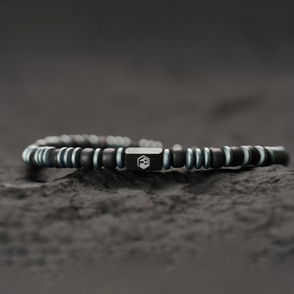 Black Night Miyuki Seed Beads Bracelet I — 4mm