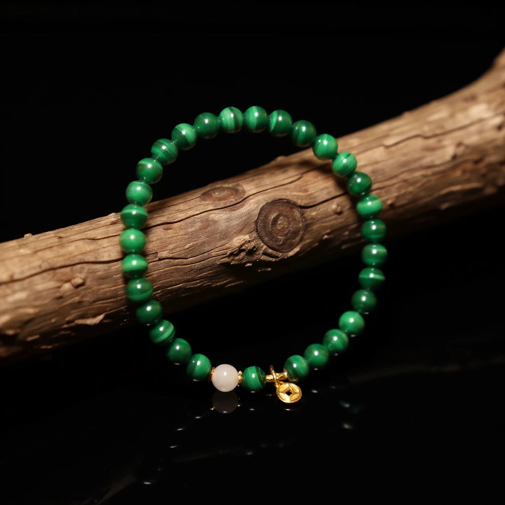 Malachite bracelet I(5mm)