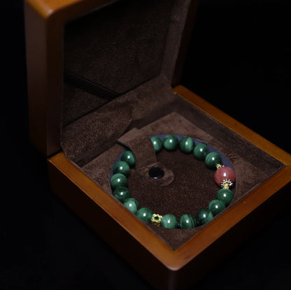 กำไลมาลาไคต์ II (10 มม.)