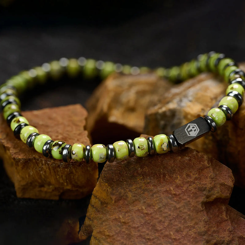 Natural Miyuki Seed Bead Bracelet V — 4mm