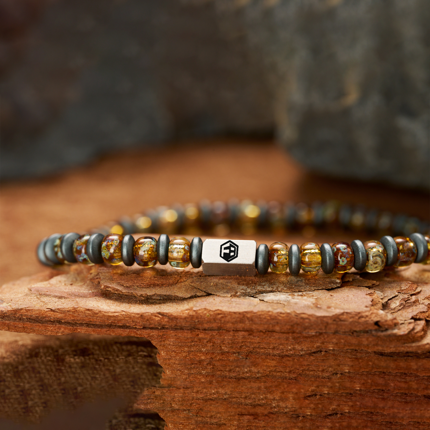 Liquid Sunshine Miyuki Seed Beads Bracelet — 4mm