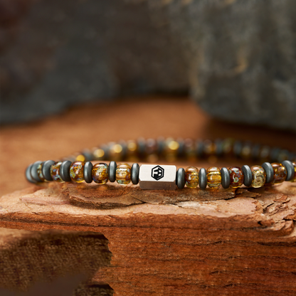 Liquid Sunshine Miyuki Seed Beads Bracelet — 4mm