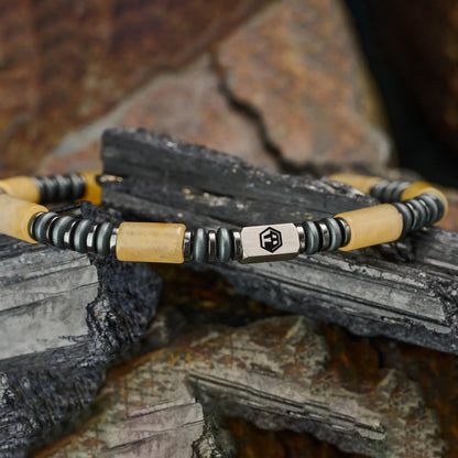 Yellow Jade Bracelet — 6mm