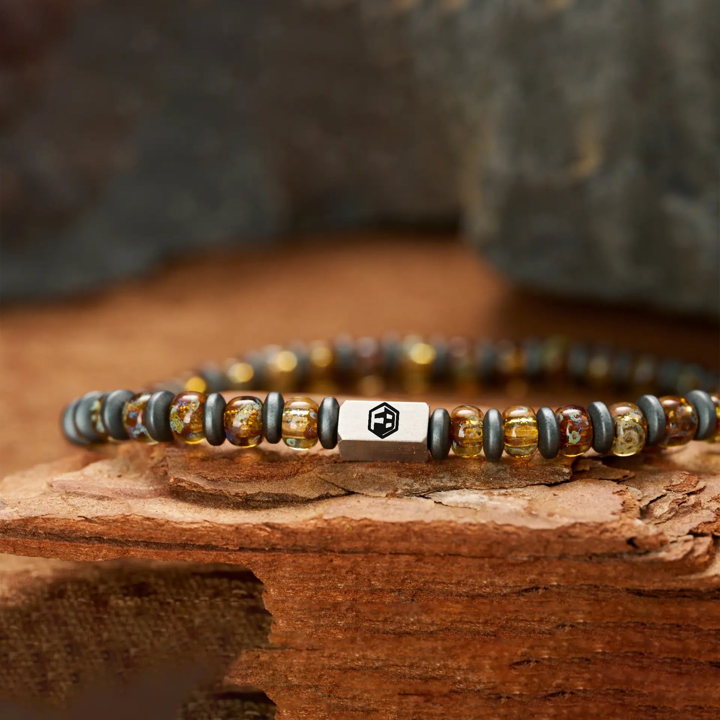 Liquid Sunshine Miyuki Seed Beads Bracelet — 4mm