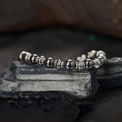 Hematite Guardian Couples Bracelet — 6mm