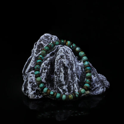 Camel-Turquoise Hematite Bracelet（6mm）