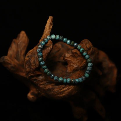Turquoise Hematite Bracelet V(6mm)