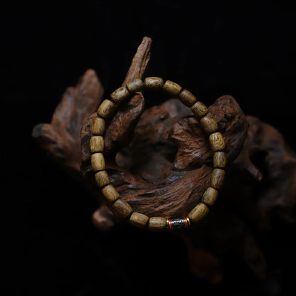 กำไลไม้กฤษณาโบราณ II (7 มม.) 