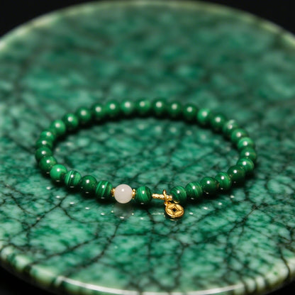 Malachite bracelet I(5mm)