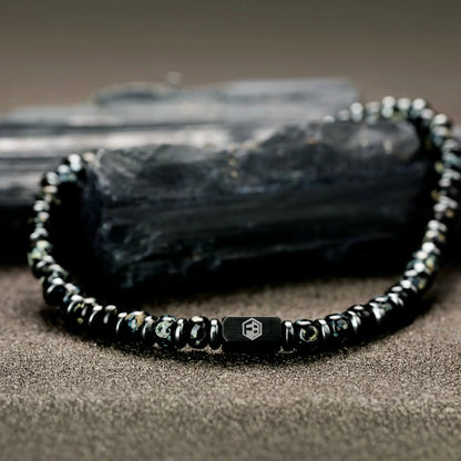 Black Night Miyuki Seed Beads Bracelet — 4mm