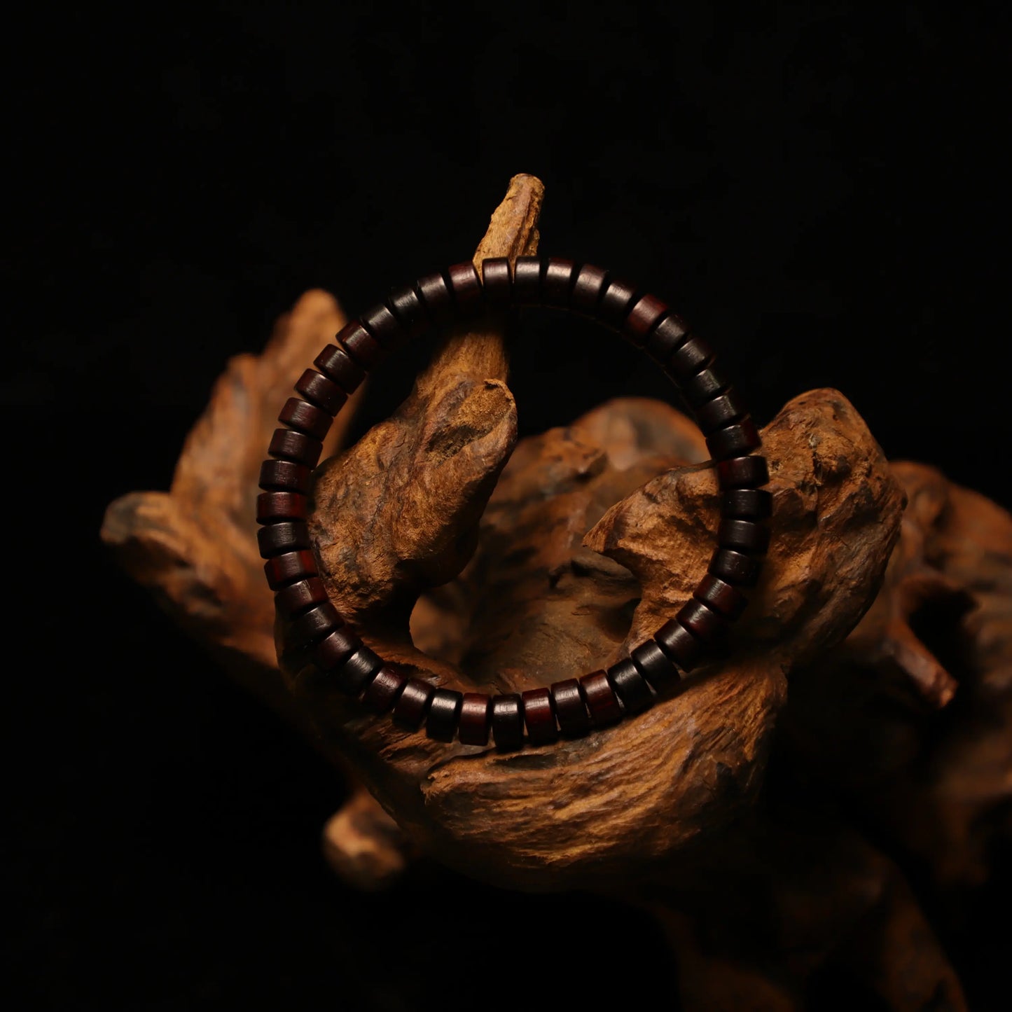 Pterocarpus santalinus spacer bracelet I(7mm)