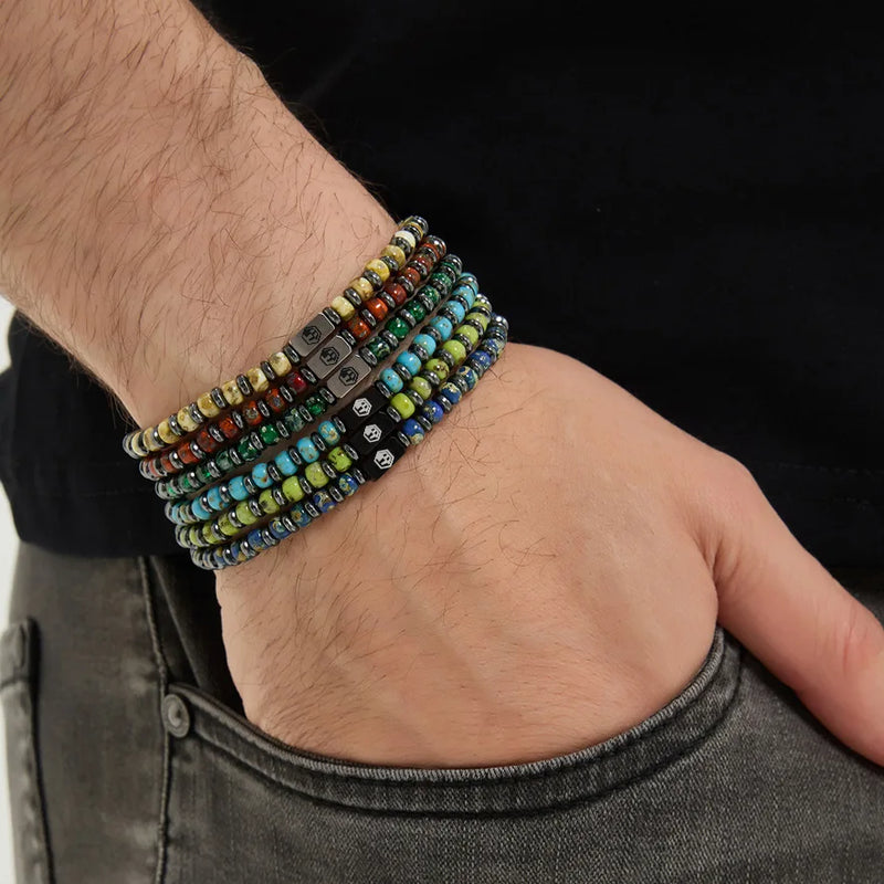Natural Miyuki Seed Bead Bracelet I — 4mm
