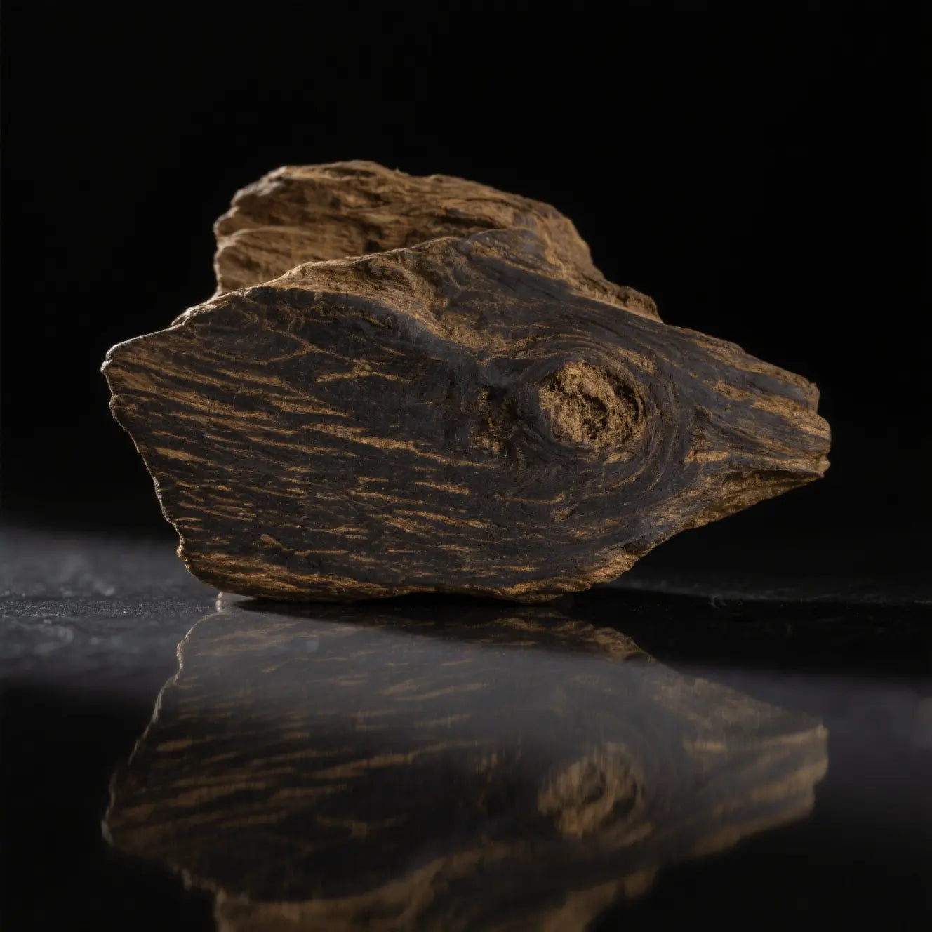 Agarwood Square Bead Bracelet（6mm）